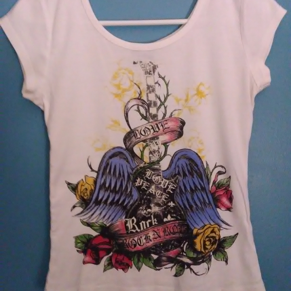 Biker Designs Large Tee
